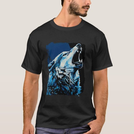 Wolf T-Shirt (Vorderseite)