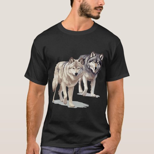 Wolf T-Shirt (Vorderseite)