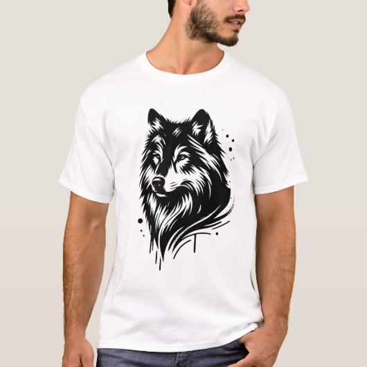 Wolf  T-Shirt (Vorderseite)