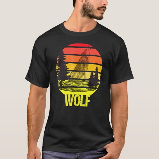 Wolf T-Shirt (Vorderseite)