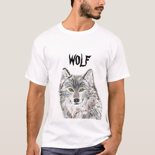 Wolf T-Shirt (Vorderseite)