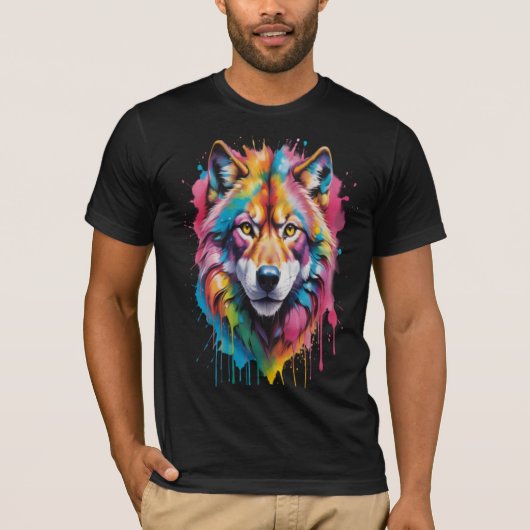 Wolf T-Shirt (Vorderseite)