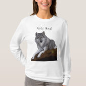 Wolf T-Shirt (Vorderseite)