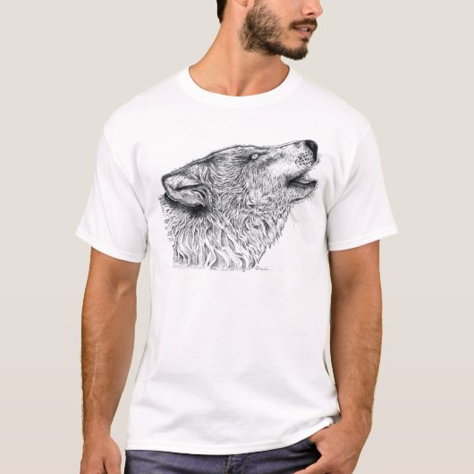 Wolf T-Shirt (Vorderseite)
