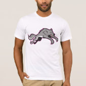 Wolf-T - Shirt angreifen Mens (Vorderseite)