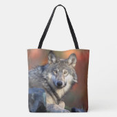 Wolf Tasche (Rückseite)
