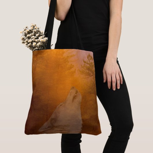 Wolf Tasche (Von Nahem)
