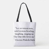 Wolf-Tasche Tasche (Rückseite)