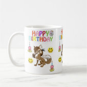 Wolf Tasse Happy Birthday Tasse (Links)
