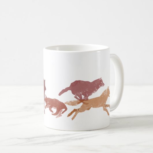 Wolf-Tasse Kaffeetasse (VorderseiteRechts)