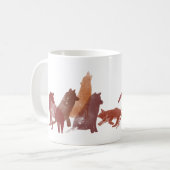 Wolf-Tasse Kaffeetasse (Vorderseite Links)