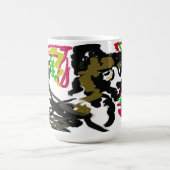 Wolf Tattoo Autumn Kaffeetasse (Mittel)