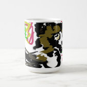 Wolf Tattoo Autumn Kaffeetasse (Mittel)