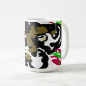 Wolf Tattoo Autumn Kaffeetasse (VorderseiteRechts)