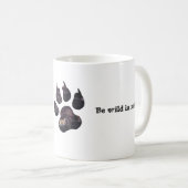 Wolf-Tatzen-Tasse Kaffeetasse (VorderseiteRechts)