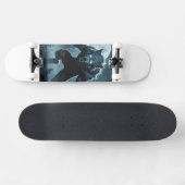 Wolf Themed Skateboard (Horizontal)