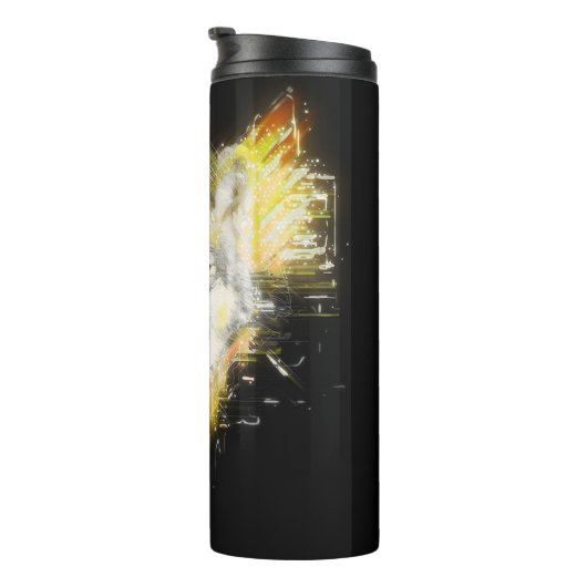 Wolf Thermosbecher (Nach rechts gedreht)