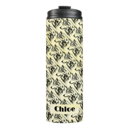 Wolf Thermosbecher (Vorderseite)