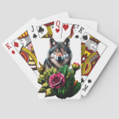 Wolf Three Spielkarten (Rückseite)