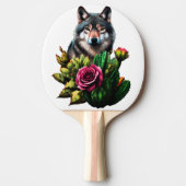 Wolf Three: Tischtennis Schläger (Vorderseite)