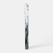 Wolf - Tier mit Initialen iPhone 16 Hülle (Linke Seite)
