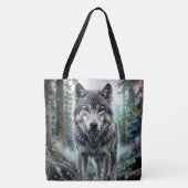 Wolf Tier Tasche (Vorderseite)