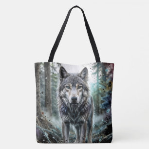 Wolf Tier Tasche