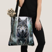Wolf Tier Tasche (Von Nahem)