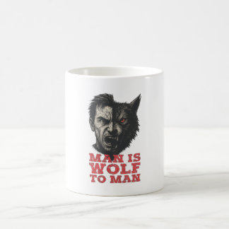 Wolf to Man Kaffeetasse