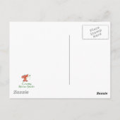 Wolf, Totem der Wölfe, Naturführer Postkarte (Rückseite)