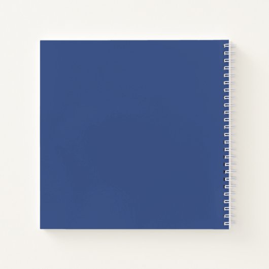 Wolf Traditionelles Volksmuster Notizblock (Rückseite)