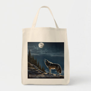Wolf Tragetasche