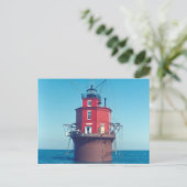 Wolf Trap Lighthouse Postkarte (Stehend Vorderseite)