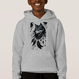 Wolf, Träumer, Amulet, Talisman Hoodie