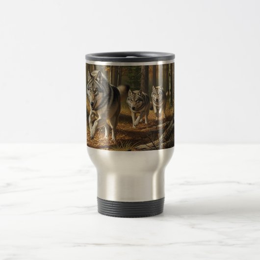 Wolf Travel Comuter Mug style 1 Reisebecher (Mittel)