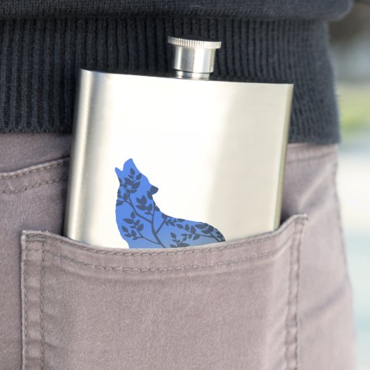 Wolf Tree Flachmann (Beispiel)