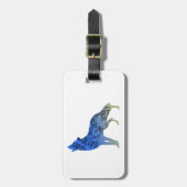 Wolf Tree Gepäckanhänger (Vorderseite vertikal)