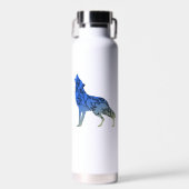 Wolf Tree Trinkflasche (Vorne)