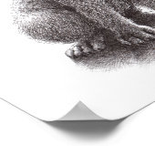 Wolf trifft Owls Poster (Ecke)