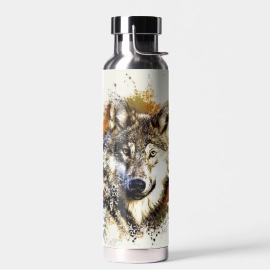 Wolf Trinkflasche (Links)