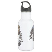 Wolf Trinkflasche (Rückseite)