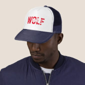 Wolf Trucker Hat Truckerkappe (Beispiel)