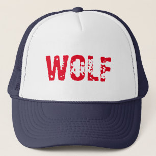 Wolf Trucker Hat Truckerkappe