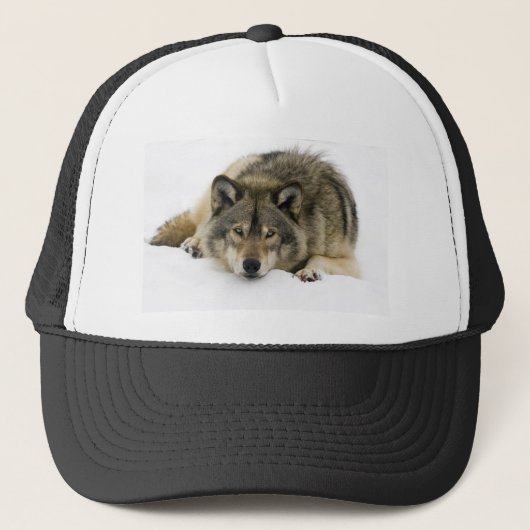 Wolf Truckerkappe (Vorderseite)