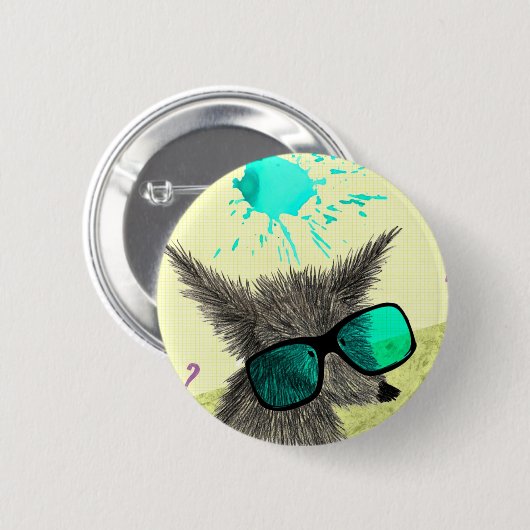 "Wolf-Typ " Button (Vorne & Hinten)