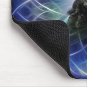 Wolf und der Träumer Mousepad (Ecke)