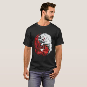 Wolf und Drache T-Shirt