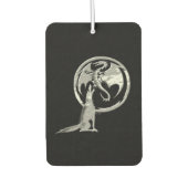 Wolf und Dragon als Black Car Lufterfrischer (Vorderseite)