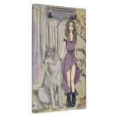 Wolf und Elf Klemmbrett (Rechts)