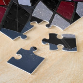 Wolf und Eule Lebendig und Bunt Puzzle (Seite)